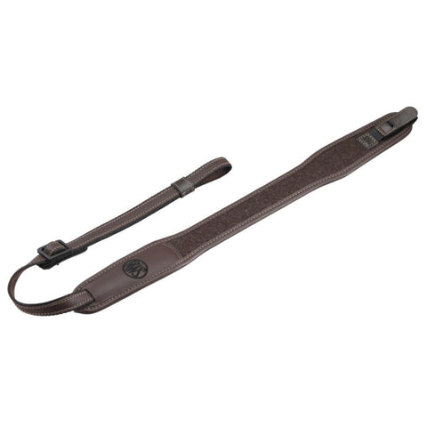 Bretelle pour carabine RWS avec attaches rapides cuir loden 2414018