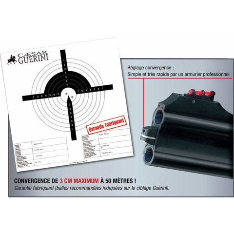 Carabine Caesar Guerini Express Réflexo Acier - Éject. - 55cm CG706