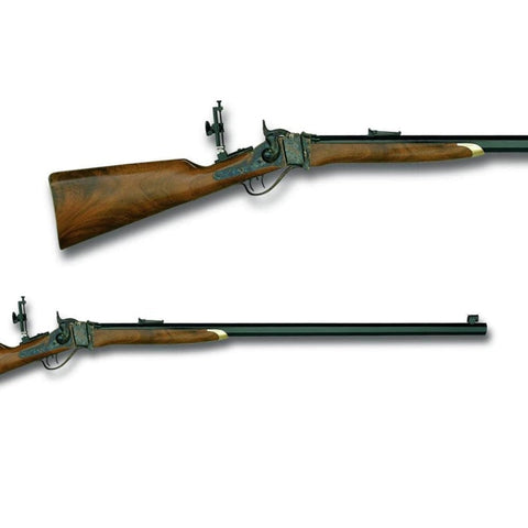 Carabine historique Davide Pedersoli Sharpes boss à cartouche