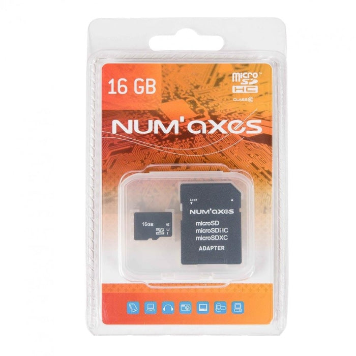 Carte Mémoire Num’Axes Micro SD NUM605