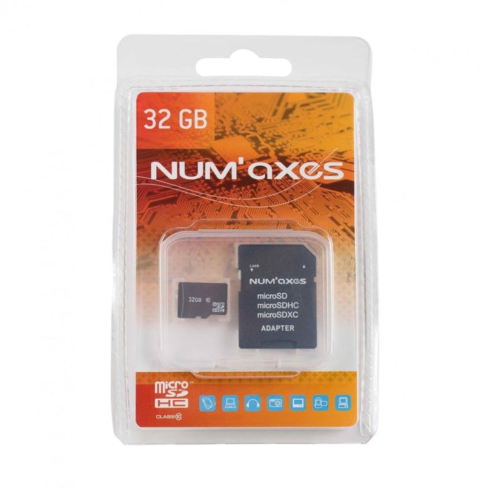 Carte Mémoire Num’Axes Micro SD NUM610