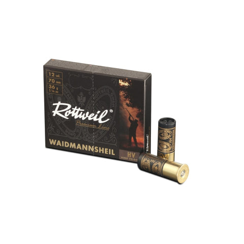 Cartouches à plomb Rottweil Waidmannsheil HV Cal. 12/70 30 g