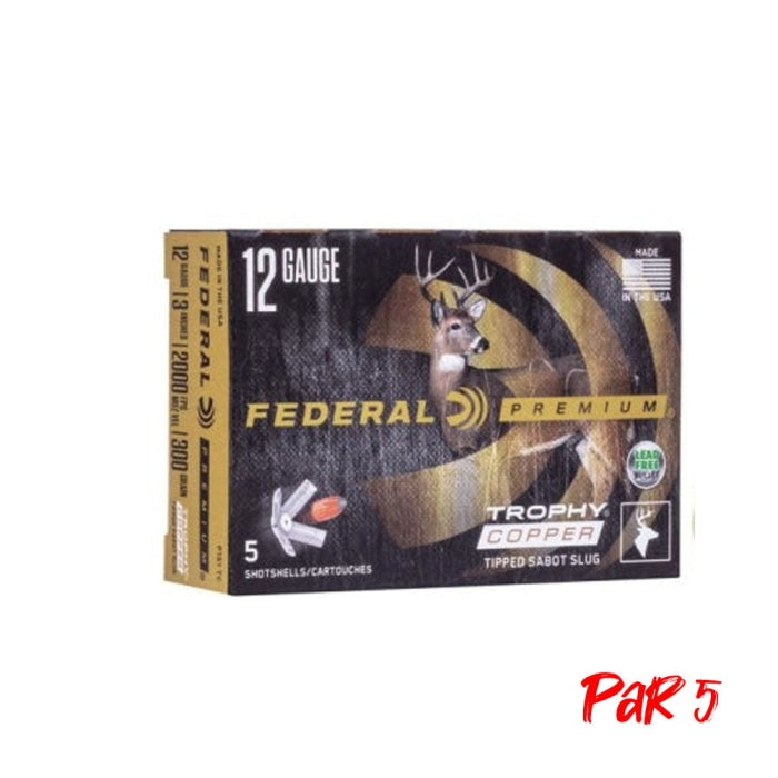 Cartouches Federal Premium Vital Shok Trophy copper - Cal. 12