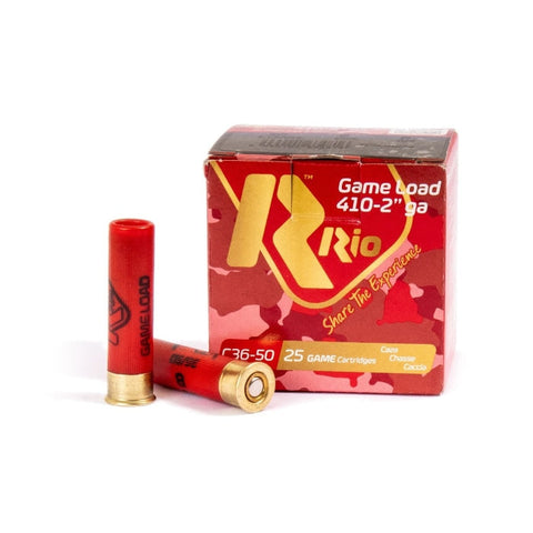 Cartouches RIO 36/50 12mm 9 BJ x25 RIO056