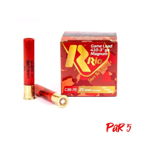 Cartouches Rio 410 36/76-19 BJ PB7X25 RIO061P5