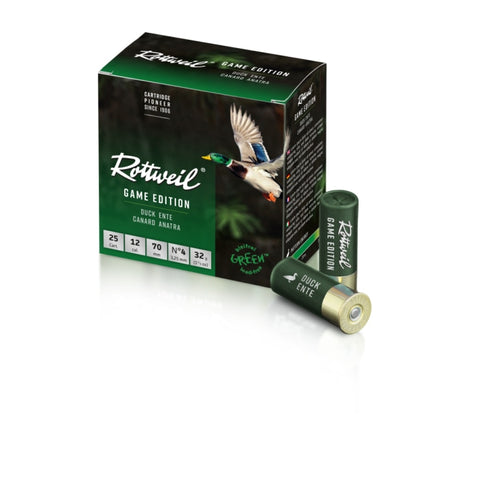 Cartouches Rottweil Game Edition Canard Cal. 12/70 2403360