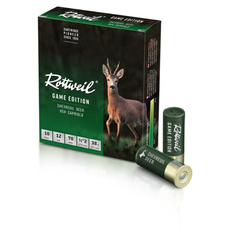 Cartouches Rottweil Game Edition Corbeau Cal. 12/70 2403366