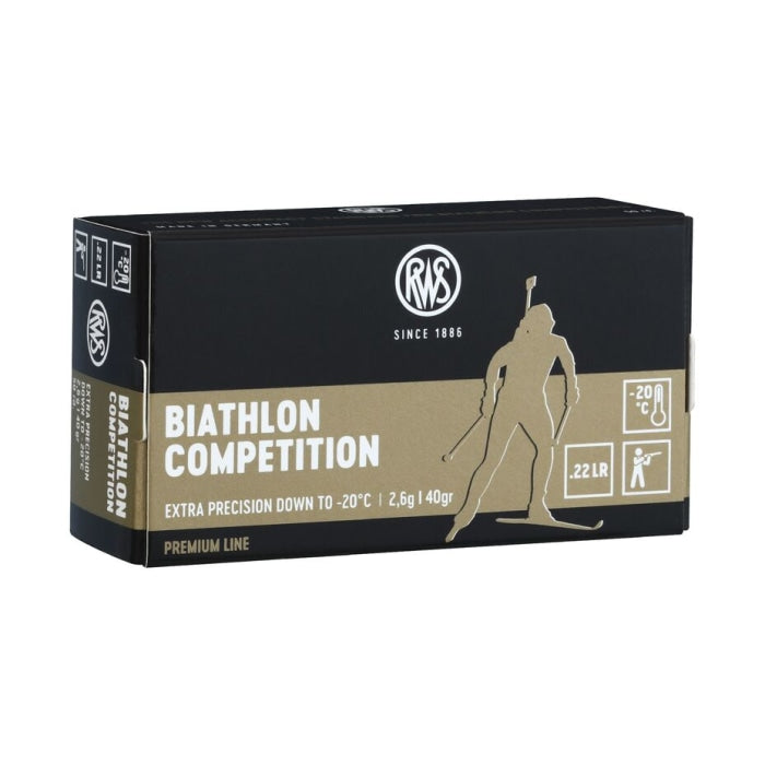 Cartouches RWS Biathlon Compétition - Cal. 22 LR 2414034