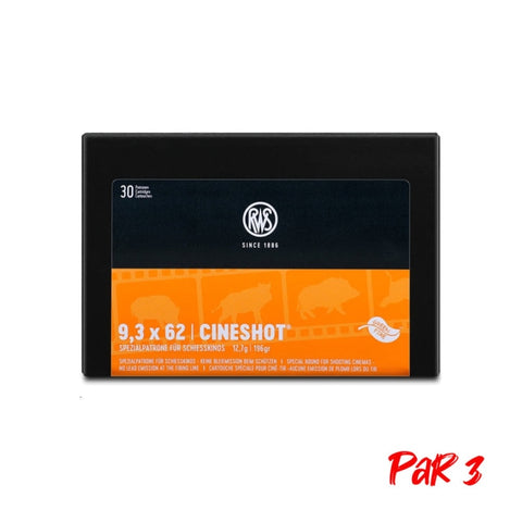 Su Garra Rws Cartouches RWS Cinetir - Cal.9.3x62 - ChasseTir.com