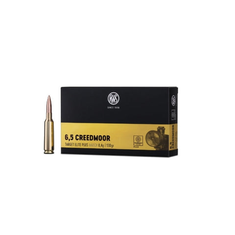Cartouches RWS Target Elite Plus - Cal.6.5 Creedmoor 2409762