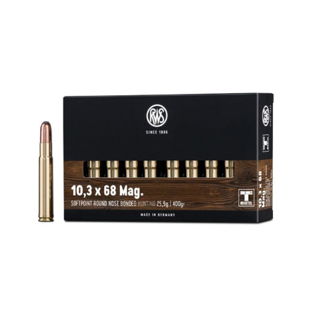 Cartouches RWS TM Bonded - Cal. 10.3x68 Mag 2405287