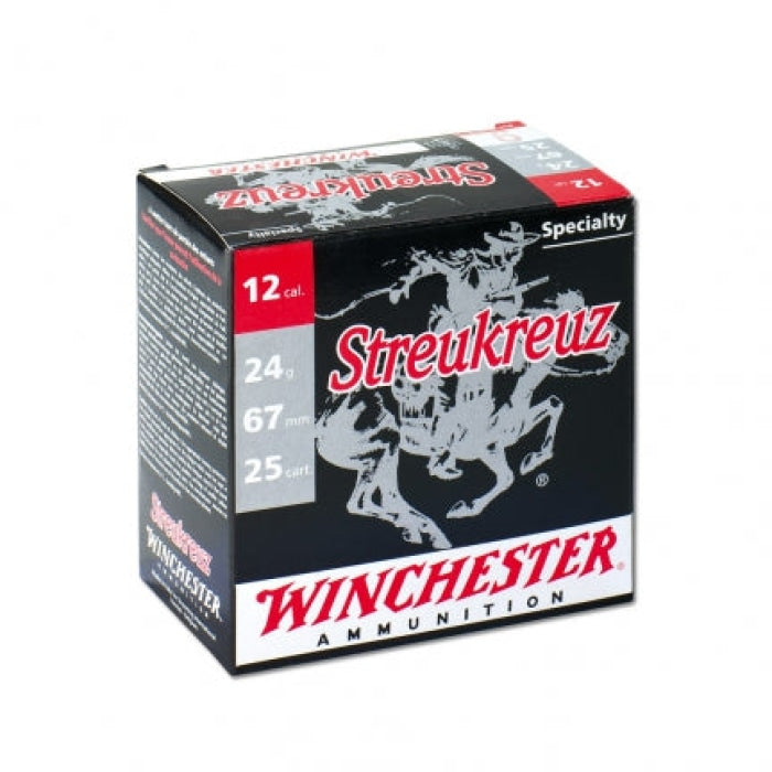 Cartouches Winchester STREUKREUZ - Cal. 12/70 - Par 25 CSTR224P9