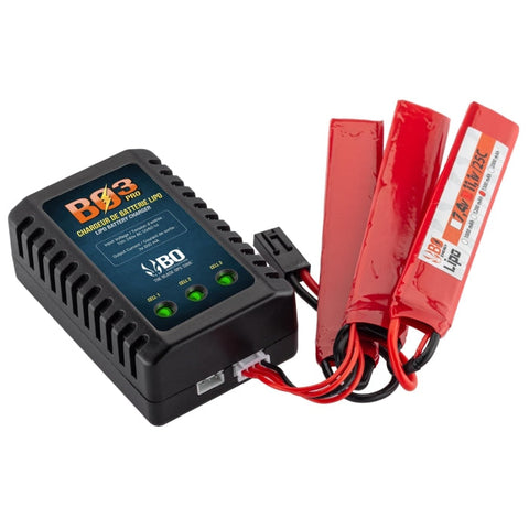 Chargeur de batterie BO3 LiPo 7,4V et 11,1V A63040