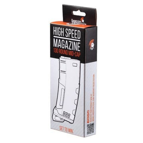 Chargeur Mid-cap Speed 130 billes pour M4 AEG CLK9020