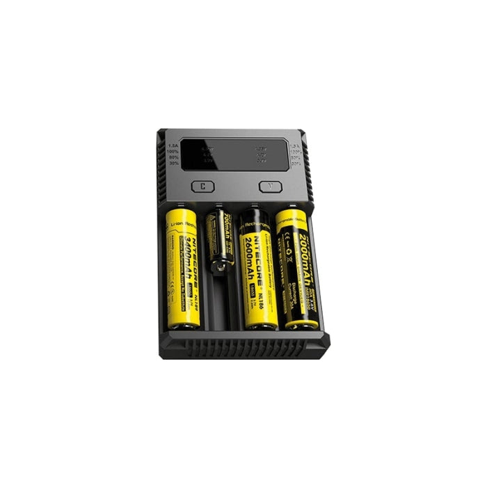 Chargeur Nitecore NEW Intellicharger pour 4 Batteries NCI4NEW