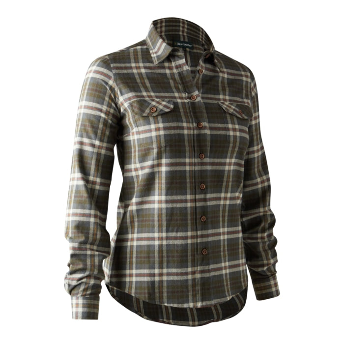 Chemise de chasse DeerHunter Lady Ruby Yellow Check 84416844136
