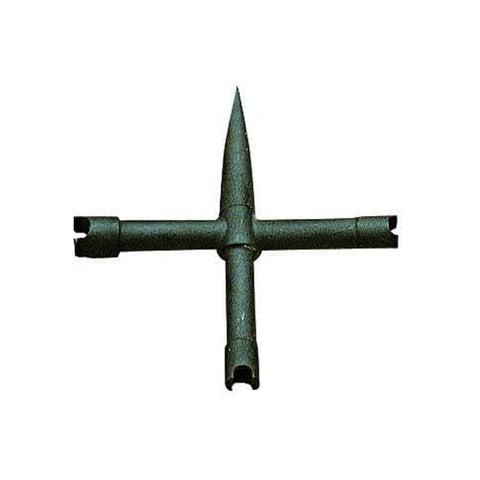 Clé démonte cheminée Davide Pedersoli cruciforme universelle RE963