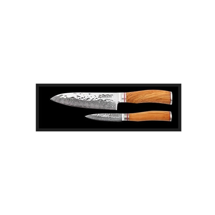 Coffret 2 Couteaux Wusaki - Série Damas WU8011