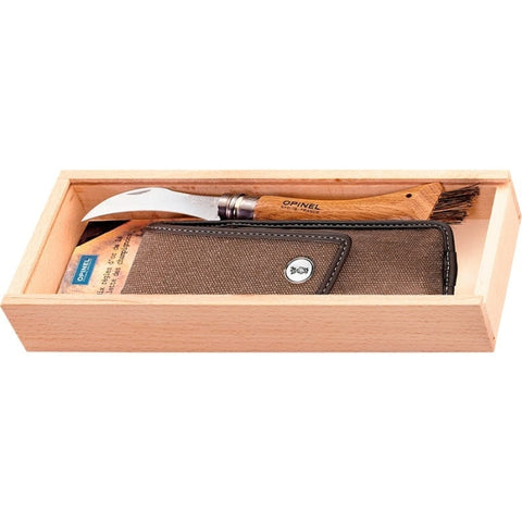 Coffret Couteau Opinel à Champignon Inox N°08 - Lame 75mm OP001327