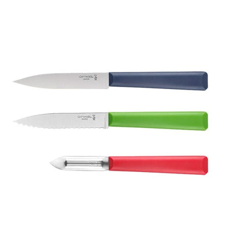 Coffret Couteau Opinel Trio les Essentiels - 3pcs OP002359