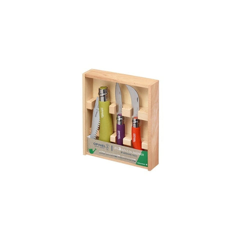 Coffret Couteaux du Jardinier Opinel Inox OP001617