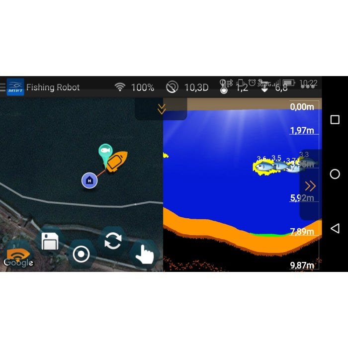 Combine Anatec GPS/Soneur Fishing Robot ANCEH3700