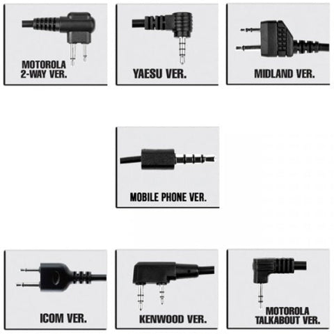 Connecteur Earmor M51 Tactical PTT EAM02