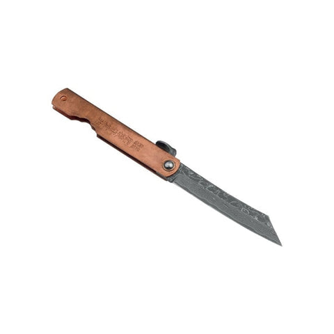 Couteau Boker Higonokami Irogane Damascus - Lame 74mm 01PE315