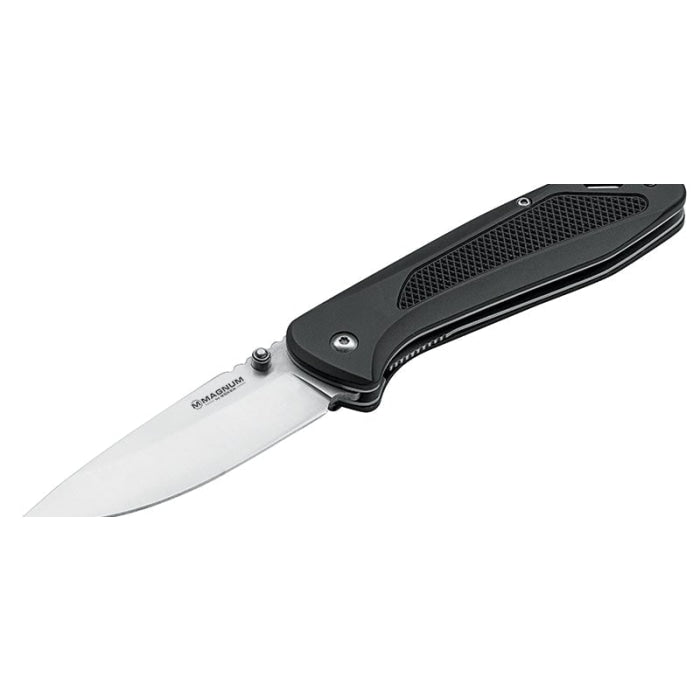 Couteau Boker Magnum Advance Checkering Black - Lame 90mm 01RY302