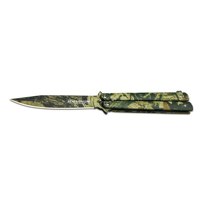 Couteau Boker Magnum Balisong Camo - Lame 95mm 06EX403