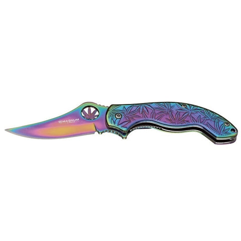 Couteau Boker Magnum Colorado Rainbow - Lame 82mm 01RY977