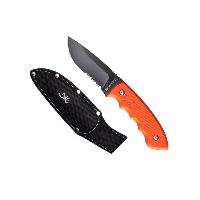 Couteau Browning Explorer orange lame fixe 32220184