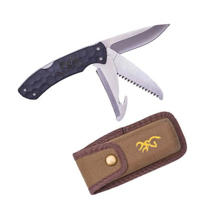 Couteau de chasse pliant Browning Primal Kodiak 3 lames 3220430