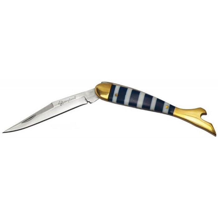 Couteau féminin Stepland Nacré bleu SLCU052D