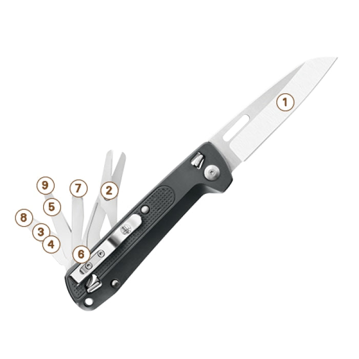Couteau multifonctions Leatherman Free™ K4 832666