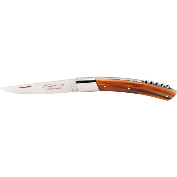 Couteau Robert David Le Thiers avec Tire-Bouchon - Lame 90mm DT0412PDC