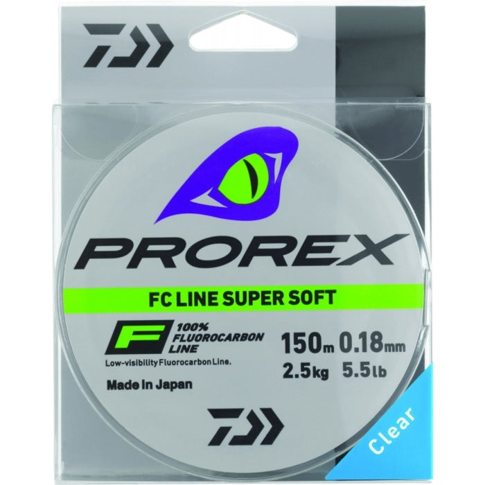 Fluorocarbone Daiwa Prorex FC Line super Soft - 150 m 12995116