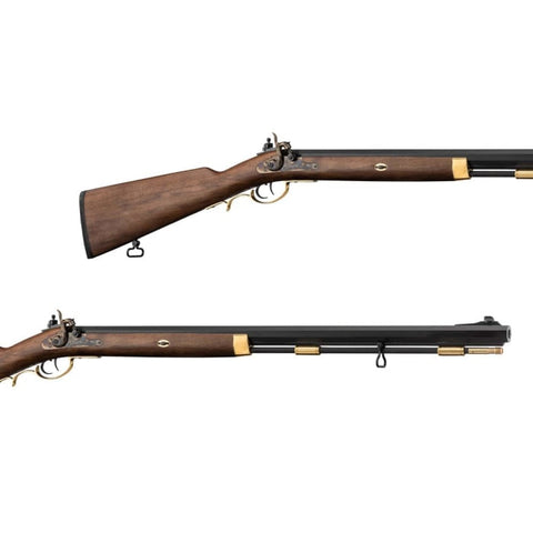 Fusil à poudre noire Davide Pedersoli Hawken hunter à percussion