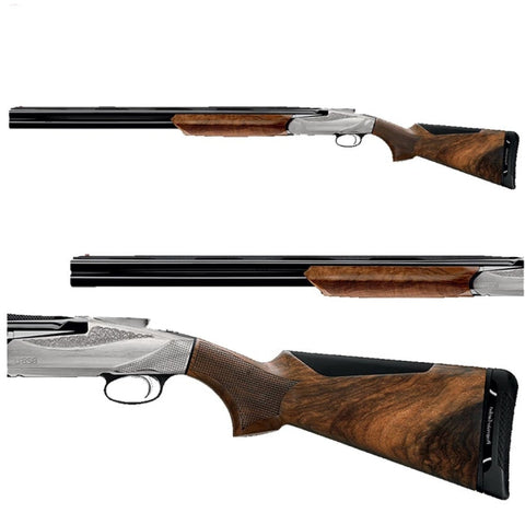 Fusil superposé Benelli 828U Silver - Cal. 12/76 MC - Gaucher 31200741
