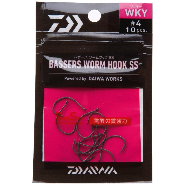 Hameçon Daiwa Bassers Worm Wacky Hook - Pack 16509302