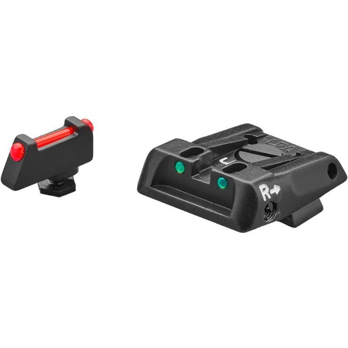 Hausse Réglable et Guidon LPA pour Glock 17 à 35 - Fibre Optique