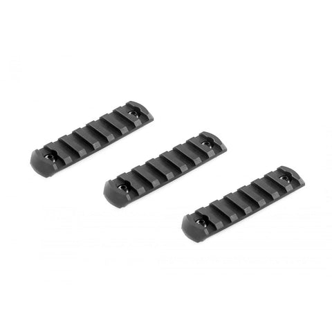 Kit de 3 rails qrs m-lok 7 slots - vfc A64402