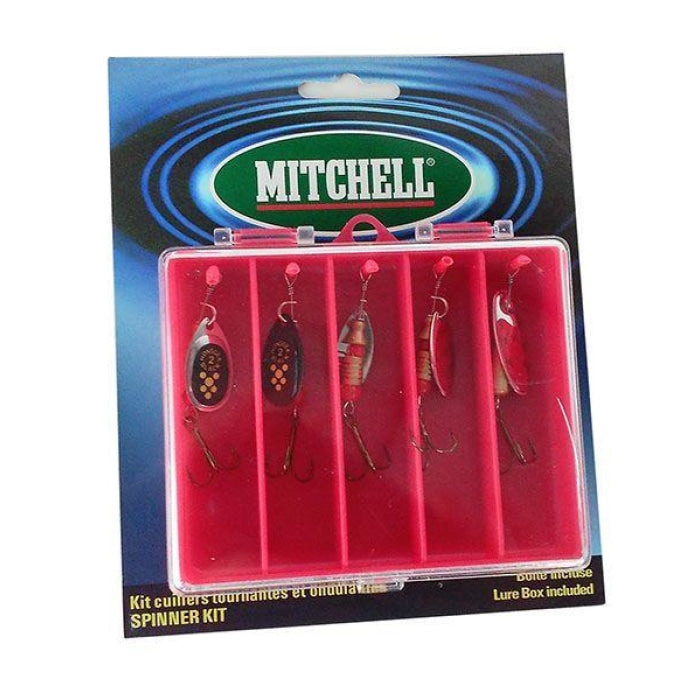 Kit de 5 Spinners - Cuilleres Mitchell 1115249