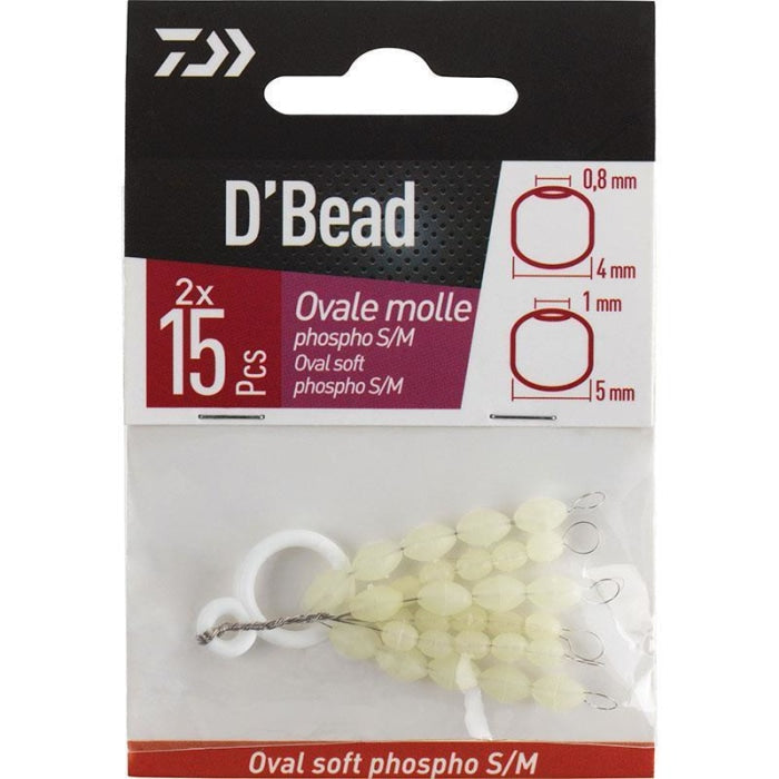 Kit De Perles Molles Daiwa D’Bead Ovales ou rondes PE257794