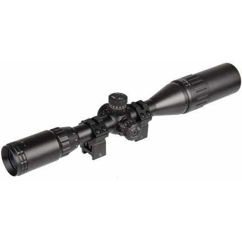 Lunette 3-12x40 Mildot rouge/bleu/vert A68640