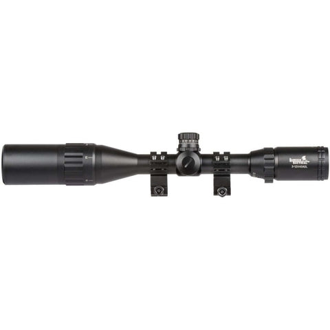 Lunette 3-12x40 Mildot rouge/bleu/vert A68640