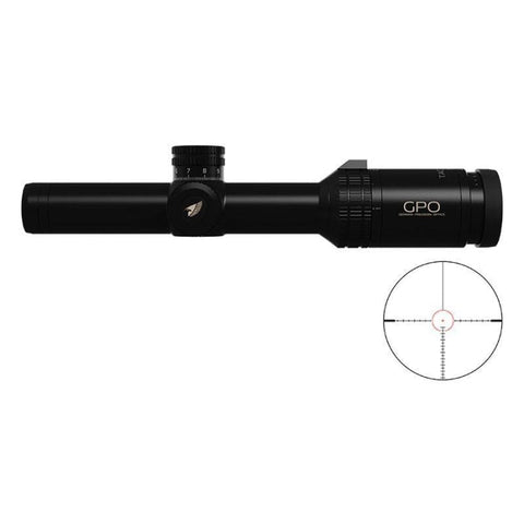 Lunette GPO Tactical 1-6x24 GRT610