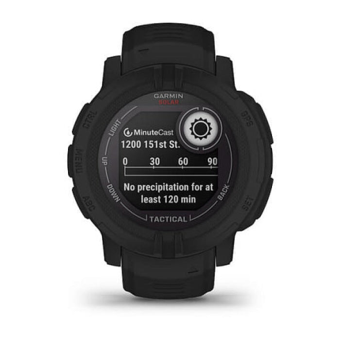 Montre GPS Garmin Instinct 2 Solar Tactical Edition - Noir GAINST2TSN