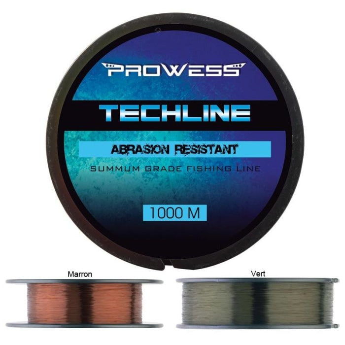 Nylon Prowess Techline Abrasion Resistant - 1000 m PRCLA4004-30BROWN