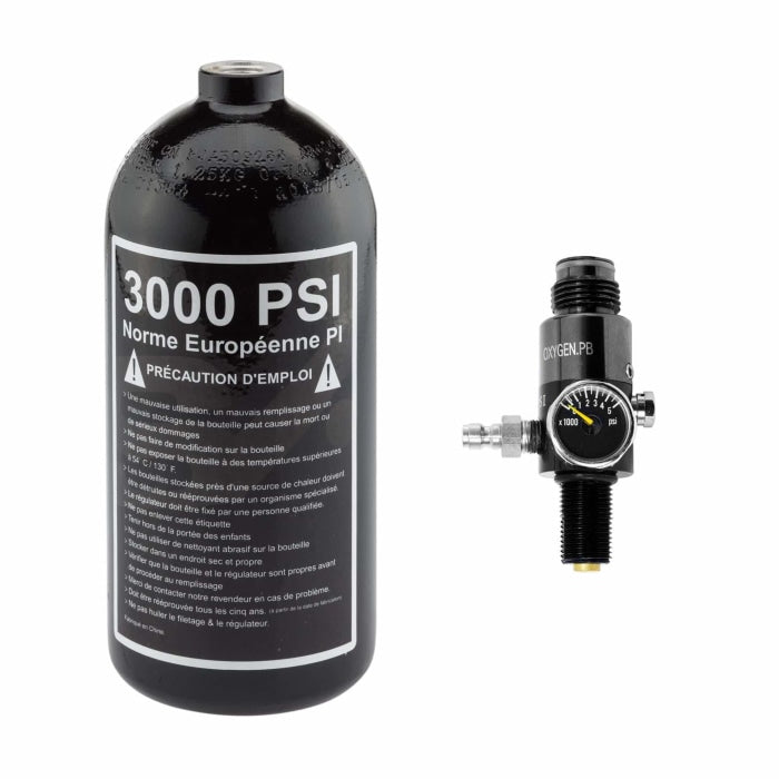 Pack bouteille alu 0,8L + preset 3000 PSI PCK120515